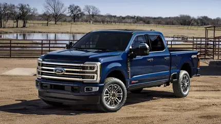 Дебютировали обновлённые тяжелые пикапы Ford из линейки Super Duty