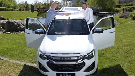 Isuzu поставит солнечную панель на D-Max EV: не для запаса хода