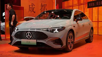 Компания Mercedes-Benz показала в Китае электрический Mercedes-Benz CLA