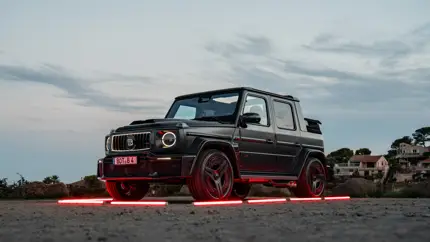 Более 500 деталей ради одной крыши: у Mercedes G 63 совсем уехала крыша