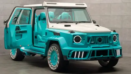 Mercedes-AMG G 63 превратили в кабриолет Azura — с бирюзовым салоном и безумной мощностью