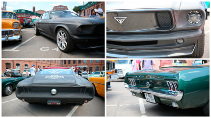 На Кастом Конвенции представили карбоновый Mustang с начинкой от Tesla