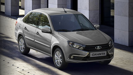 LADA Granta в марте: меньше комплектаций, больше цветов